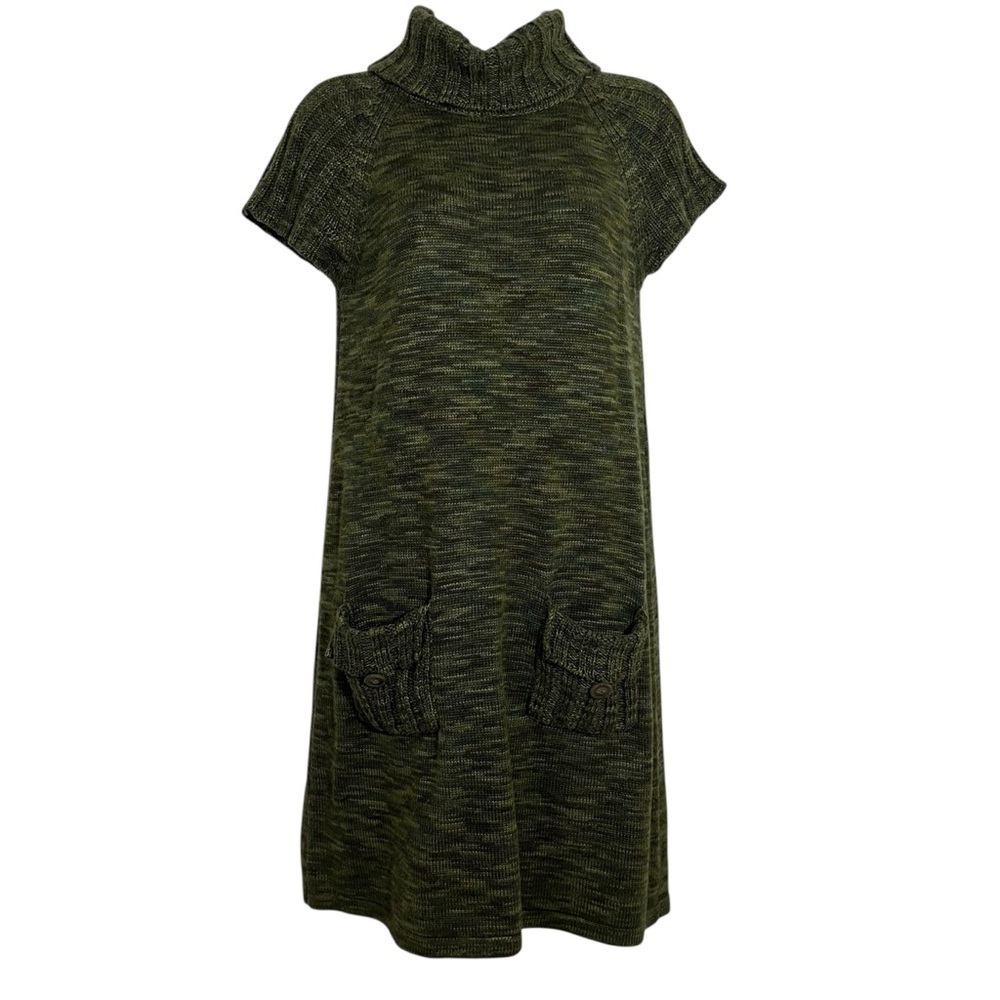 Calvin Klein Knit Sweater Dress Size Small Pockets Holiday Winter Business